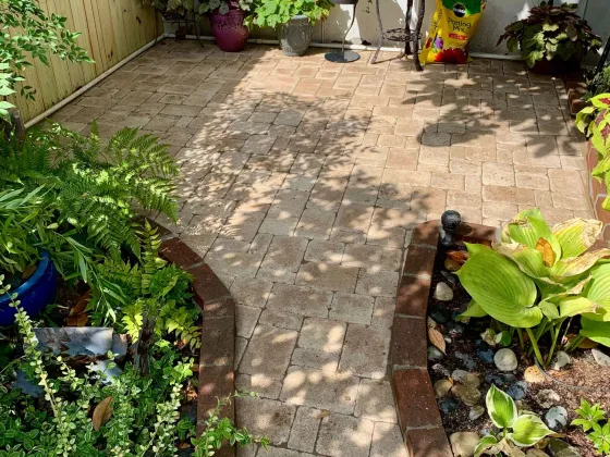 Paver patio