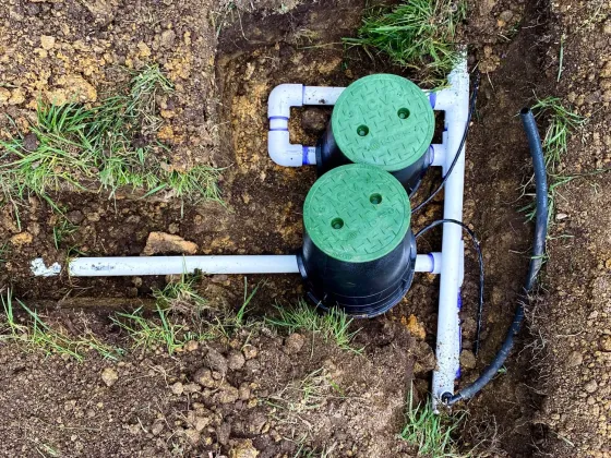Irrigation valve manifold repair