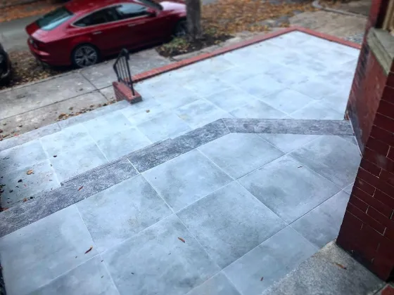 Patio view from door