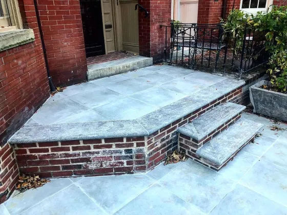 Patio side view